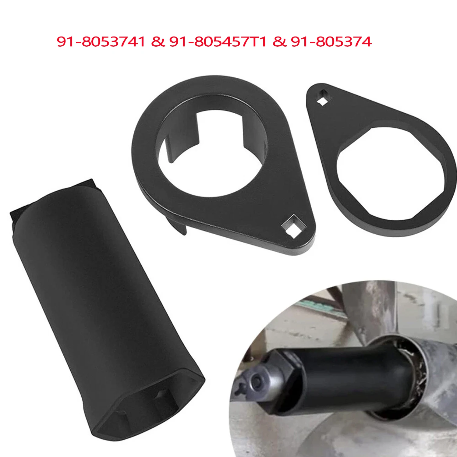 Propeller Prop Nut Wrench Blackhawk Bearing Carrier Tool 91-8053741 & 91-805457T1 & 91-805374 for Mercruiser Bravo 3
Propeller Prop Nut Wrench Blackhawk Bearing Carrier Tool 91-8053741 & 91-805457T1 & 91-805374 for Mercruiser Bravo 3