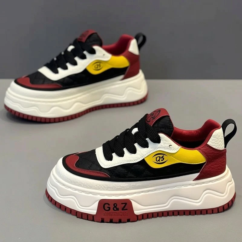 Trendy Men's Sport Shoes Anti-Slip Casual High Top Design Spring Autumn Season Suitable Thick Bottom Heightening Non-Slip Spo...
Trendy Men's Sport Shoes Anti-Slip Casual High Top Design Spring Autumn Season Suitable Thick Bottom Heightening Non-Slip Spo...