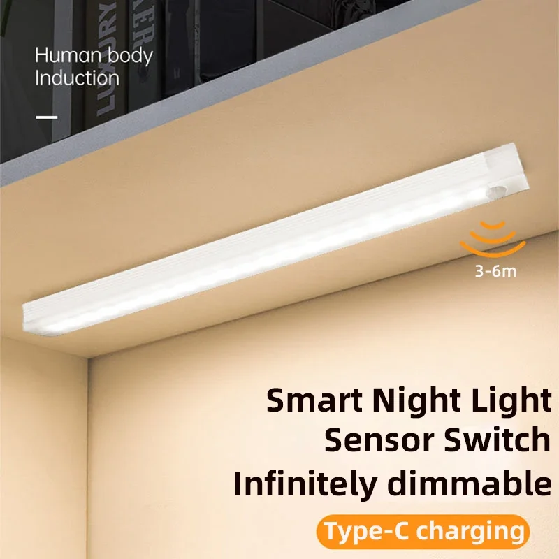 Wireless LED Night Lights Motion Sensor Lights Closet Kitchen Night Lights Bedroom Detector Light Cabinet Staircase Backlit
Wireless LED Night Lights Motion Sensor Lights Closet Kitchen Night Lights Bedroom Detector Light Cabinet Staircase Backlit