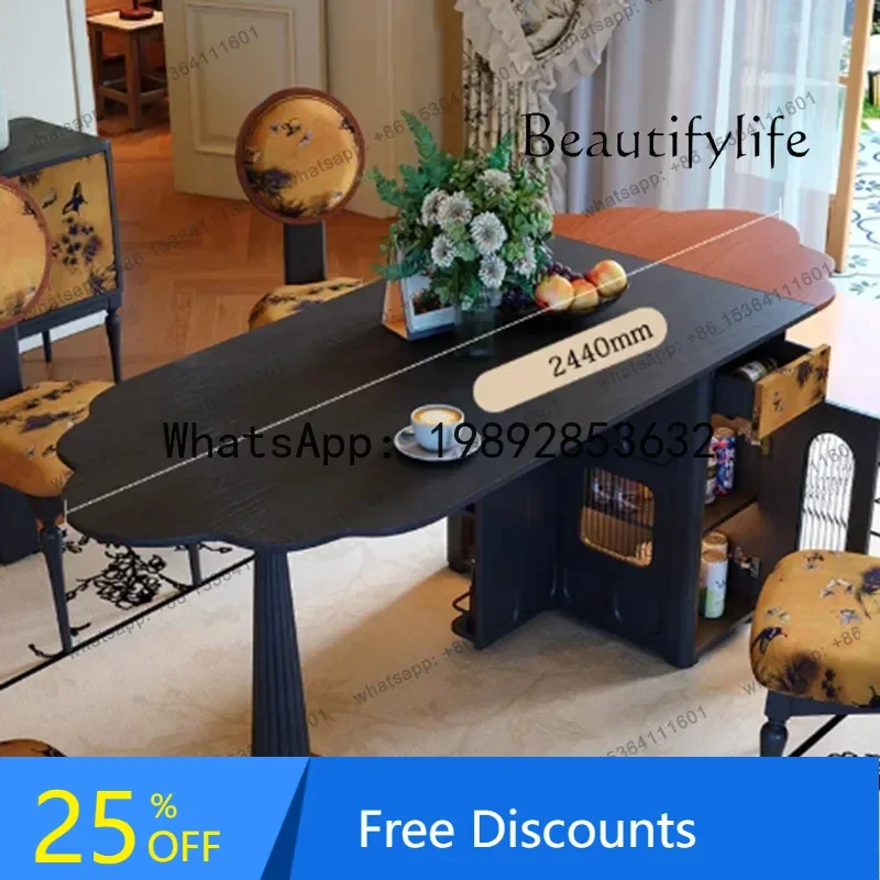 Nordic Dining Table Chairs Wood Luxury Extending Dining Table Living Room Mid Century Mesas
Nordic Dining Table Chairs Wood Luxury Extending Dining Table Living Room Mid Century Mesas