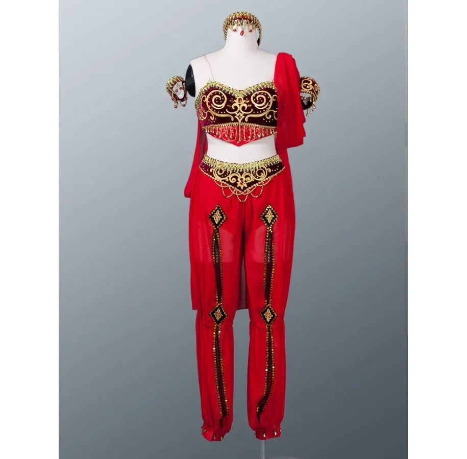 Girls dance costumes women customized Arabic style indian belly costumes child professional cometition dance belly costumes
Girls dance costumes women customized Arabic style indian belly costumes child professional cometition dance belly costumes