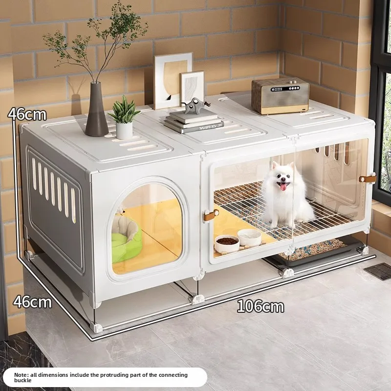 Клетка для маленьких собак с туалетами Роскошная одна комната Одна гостиная Вилла для домашних животных Ящик для щенков с отдельной зонами унитаза Крытый дом для собак
Клетка для маленьких собак с туалетами Роскошная одна комната Одна гостиная Вилла для домашних животных Ящик для щенков с отдельной зонами унитаза Крытый дом для собак