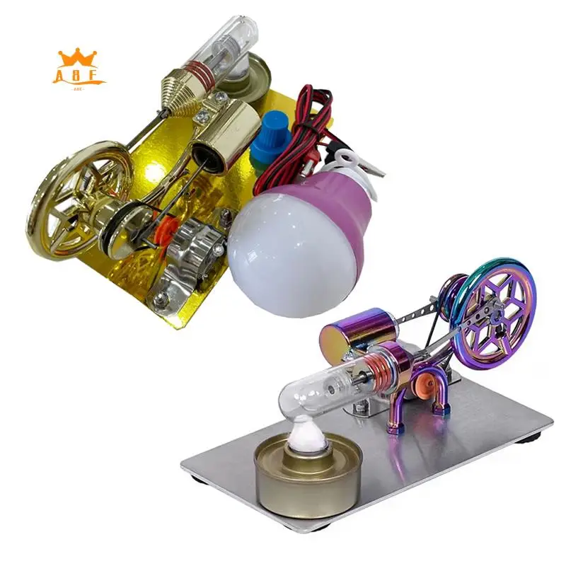 A08E-Hot Air Stirling Engine Model Generator Engine Physics Experiment Science Toy Educational Science Toy
A08E-Hot Air Stirling Engine Model Generator Engine Physics Experiment Science Toy Educational Science Toy