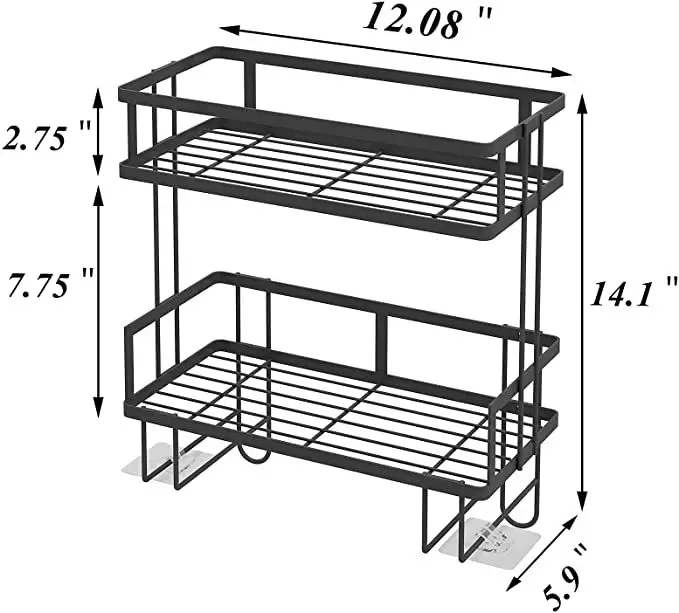 Bathroom Storage Shelf Free Perforated Black Space Stainless Steel Storage Mesh Basket Pendant Bathroom Shelf
Bathroom Storage Shelf Free Perforated Black Space Stainless Steel Storage Mesh Basket Pendant Bathroom Shelf