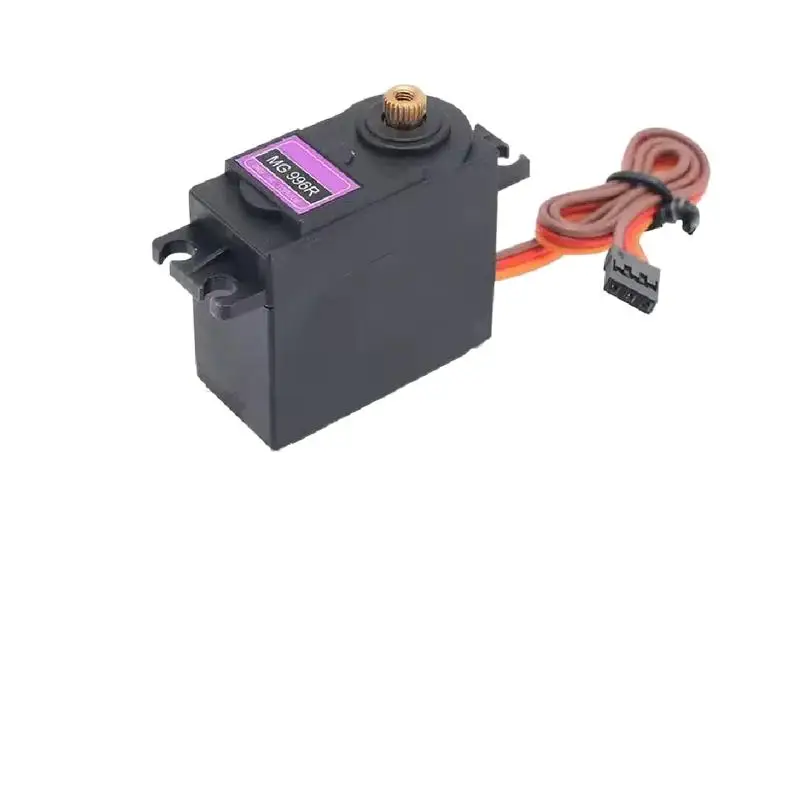 High Torque MG996R 4.8-6.0V Digital Servo with Metal Gear for Futaba JR 1/8 1/10 RC Car Helicopter Robot Boat Arduino UNO DIY 
High Torque MG996R 4.8-6.0V Digital Servo with Metal Gear for Futaba JR 1/8 1/10 RC Car Helicopter Robot Boat Arduino UNO DIY