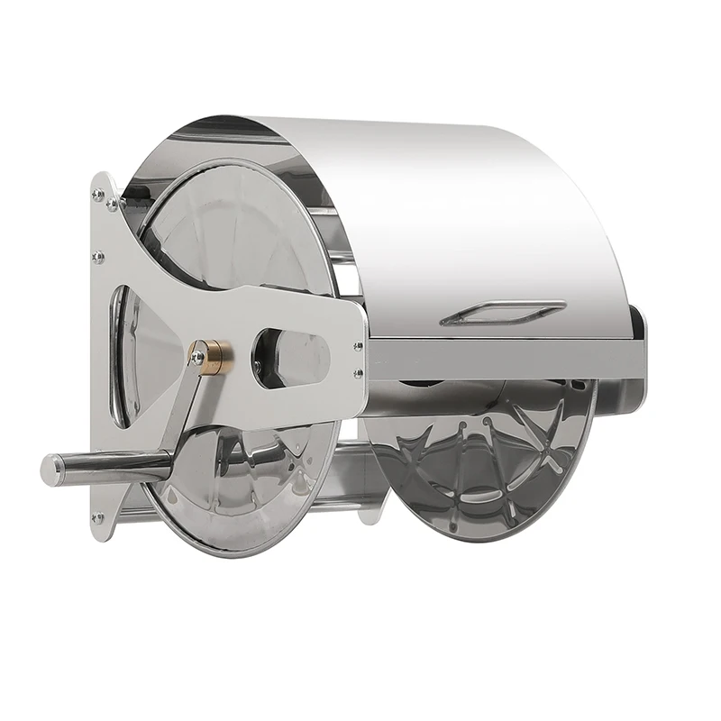 Multi-function Stainless Steel Water Hose Holder Hose Reel Rack For For Gardening Sprinkler Car Washing
Multi-function Stainless Steel Water Hose Holder Hose Reel Rack For For Gardening Sprinkler Car Washing
