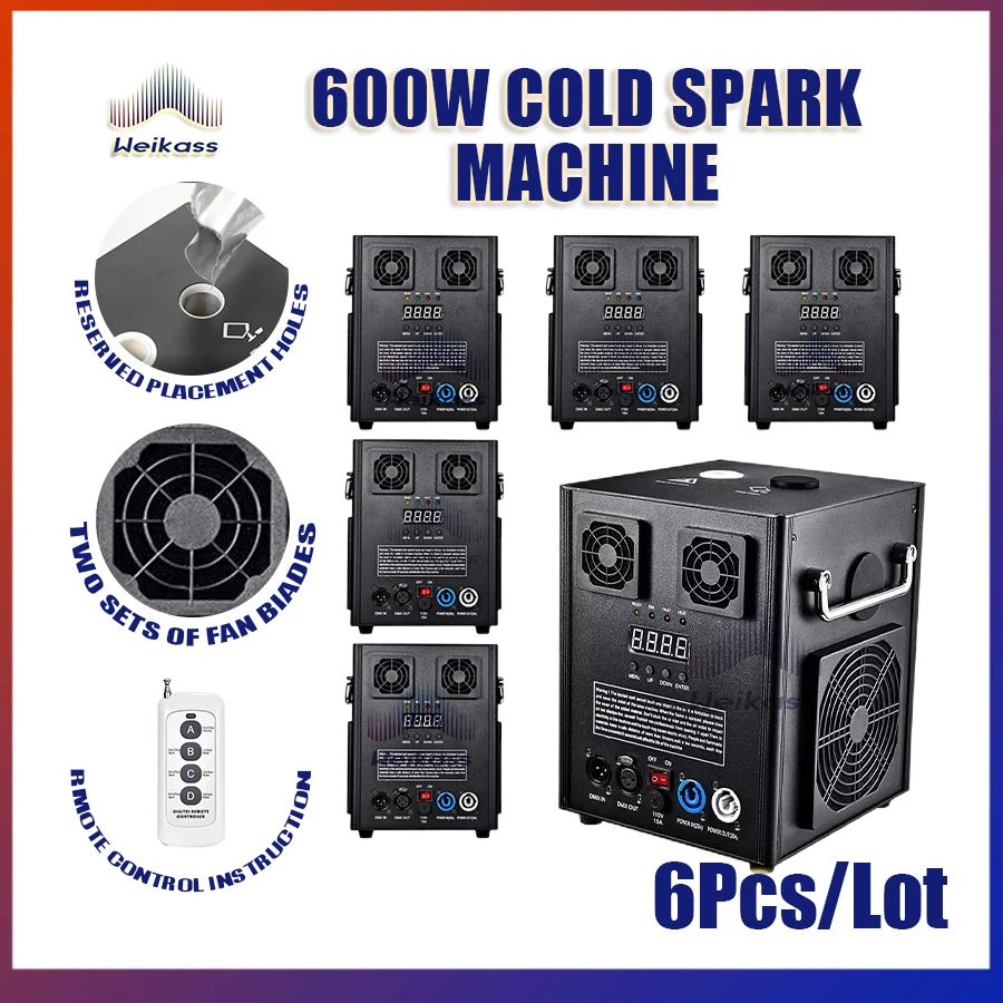 No Tax 6PCS 600W Cold Sparks Machine Sparkler Wedding Fireworks Cold Spark Machine Indoor Outdoor Fireworks
No Tax 6PCS 600W Cold Sparks Machine Sparkler Wedding Fireworks Cold Spark Machine Indoor Outdoor Fireworks
