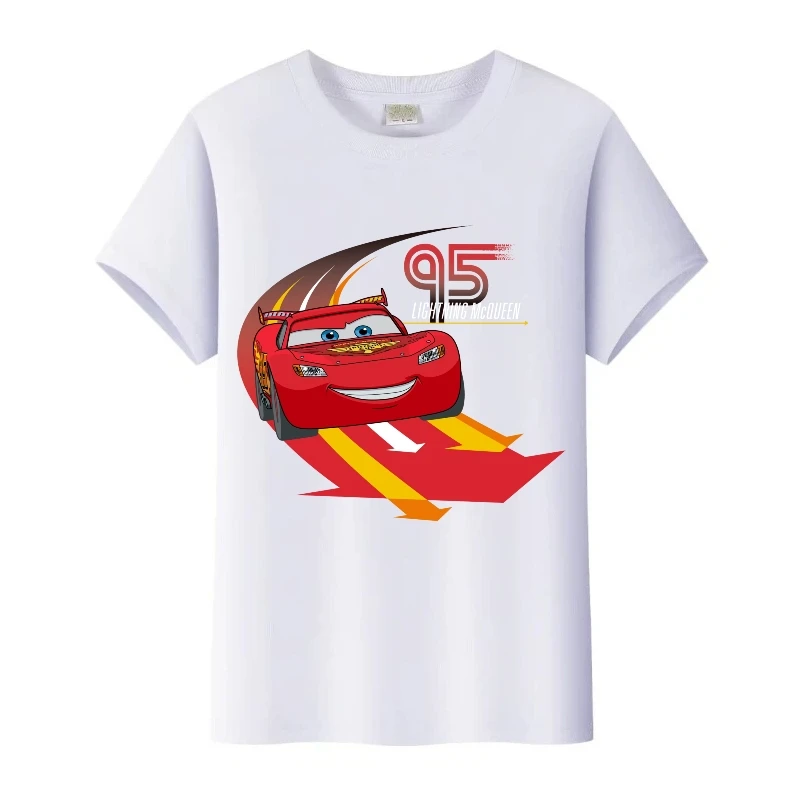 Повседневная женская футболка с изображением машинки Диснея, молния Маккуин, уличная футболка, детский свободный топ Y2k, мужские блузки, семейная футболка с короткими рукавами
Повседневная женская футболка с изображением машинки Диснея, молния Маккуин, уличная футболка, детский свободный топ Y2k, мужские блузки, семейная футболка с короткими рукавами