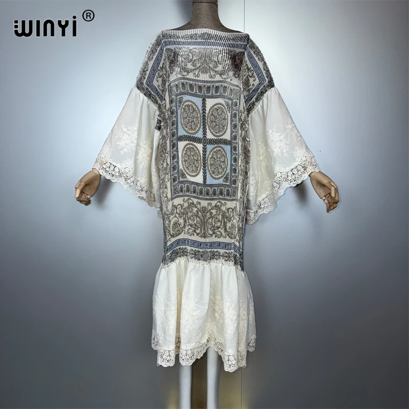 WINYI эластичное свободное плиссированное платье в стиле бохо, пляжное прикрытие, кафтан, Абая, Дубай, роскошное вечернее платье, вечернее платье, Абая, мусульманская женщина
WINYI эластичное свободное плиссированное платье в стиле бохо, пляжное прикрытие, кафтан, Абая, Дубай, роскошное вечернее платье, вечернее платье, Абая, мусульманская женщина