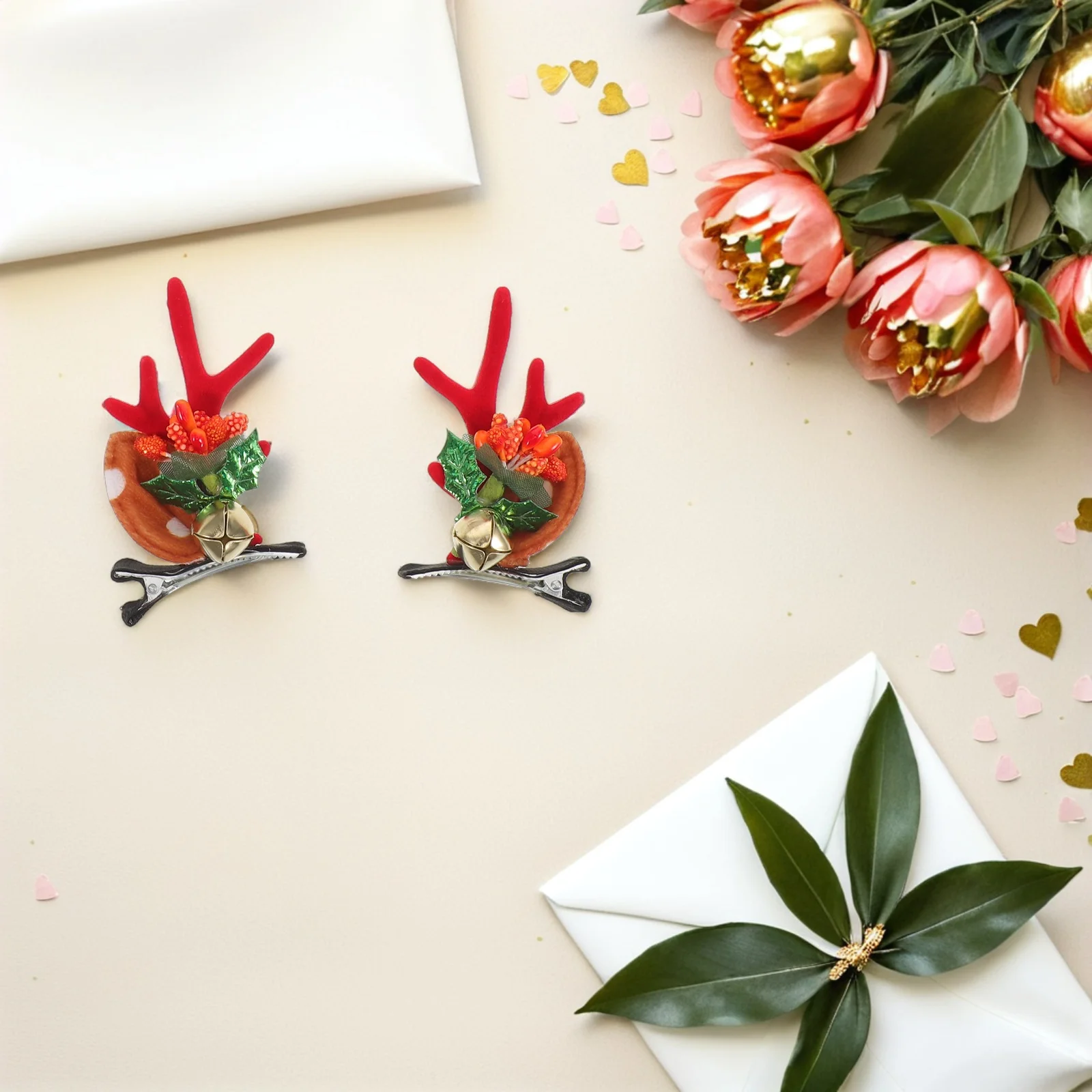 1 Set Reindeer Antlers Headband Christmas Party Costume Accessory Lightweight Comfortable Holiday Hair Decoration For Women
1 Set Reindeer Antlers Headband Christmas Party Costume Accessory Lightweight Comfortable Holiday Hair Decoration For Women