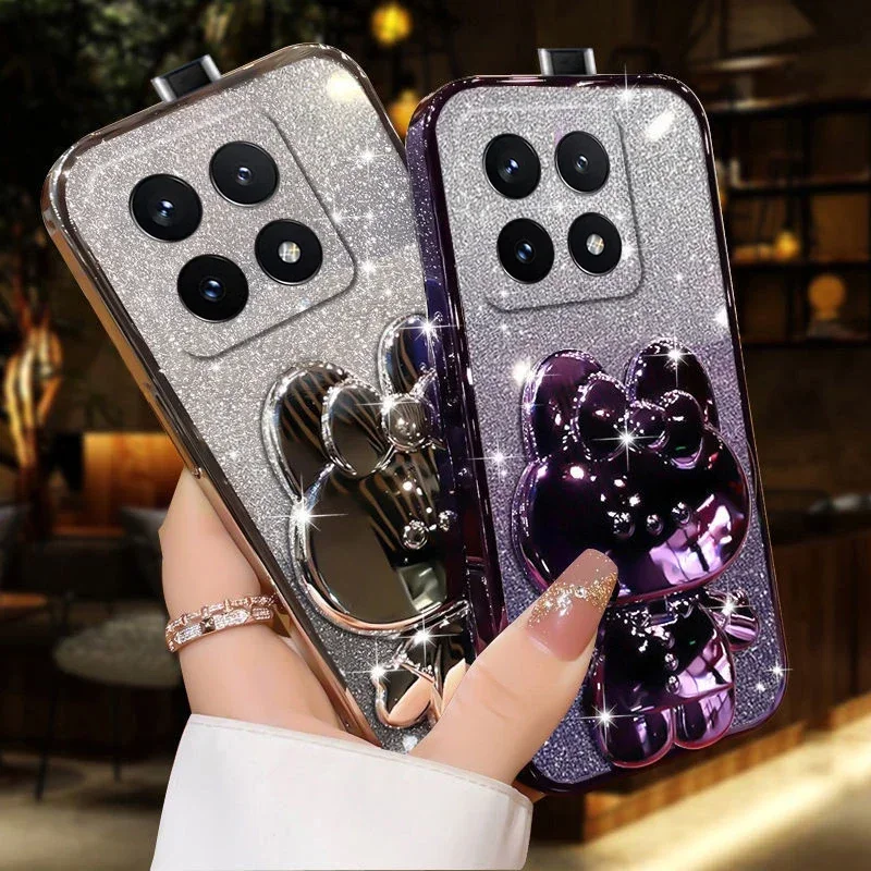 for Xiaomi 14T pro 14tpro Folding Rabbit Makeup Mirror Holder Phone Case for Xiaomi 14T Pro 14 t pro14t Shockproof Cover
for Xiaomi 14T pro 14tpro Folding Rabbit Makeup Mirror Holder Phone Case for Xiaomi 14T Pro 14 t pro14t Shockproof Cover
