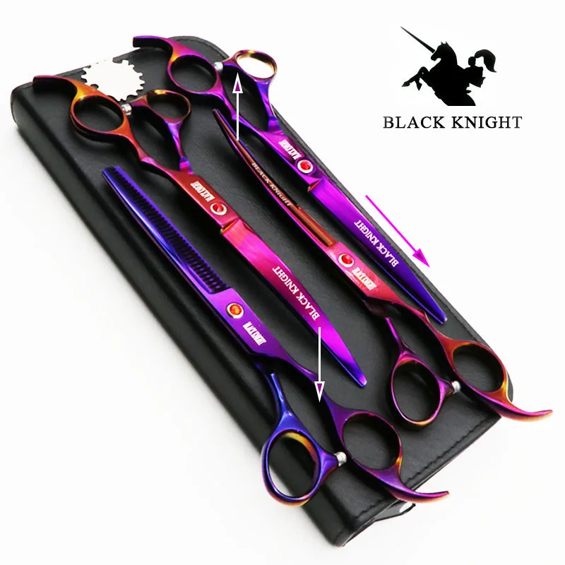 7 Inch 4Pcs Purple Beauty Salon Hair Cutting and Thinning Scissors Barber Shears Professional Hairdressing Styling Tools Set
7 Inch 4Pcs Purple Beauty Salon Hair Cutting and Thinning Scissors Barber Shears Professional Hairdressing Styling Tools Set