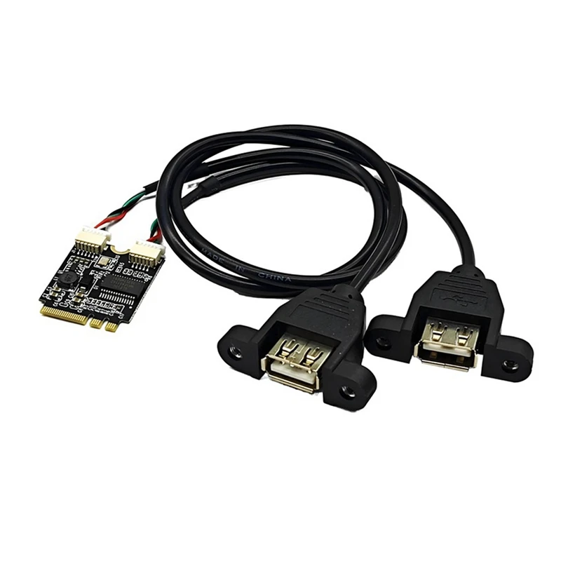 A35Q-Expansion Adapter Card M2 WIFI KEY A/Eto Usb Adapter Card Laptop Motherboard Ngff To Dual Port USB2.0 Expansion Card
A35Q-Expansion Adapter Card M2 WIFI KEY A/Eto Usb Adapter Card Laptop Motherboard Ngff To Dual Port USB2.0 Expansion Card