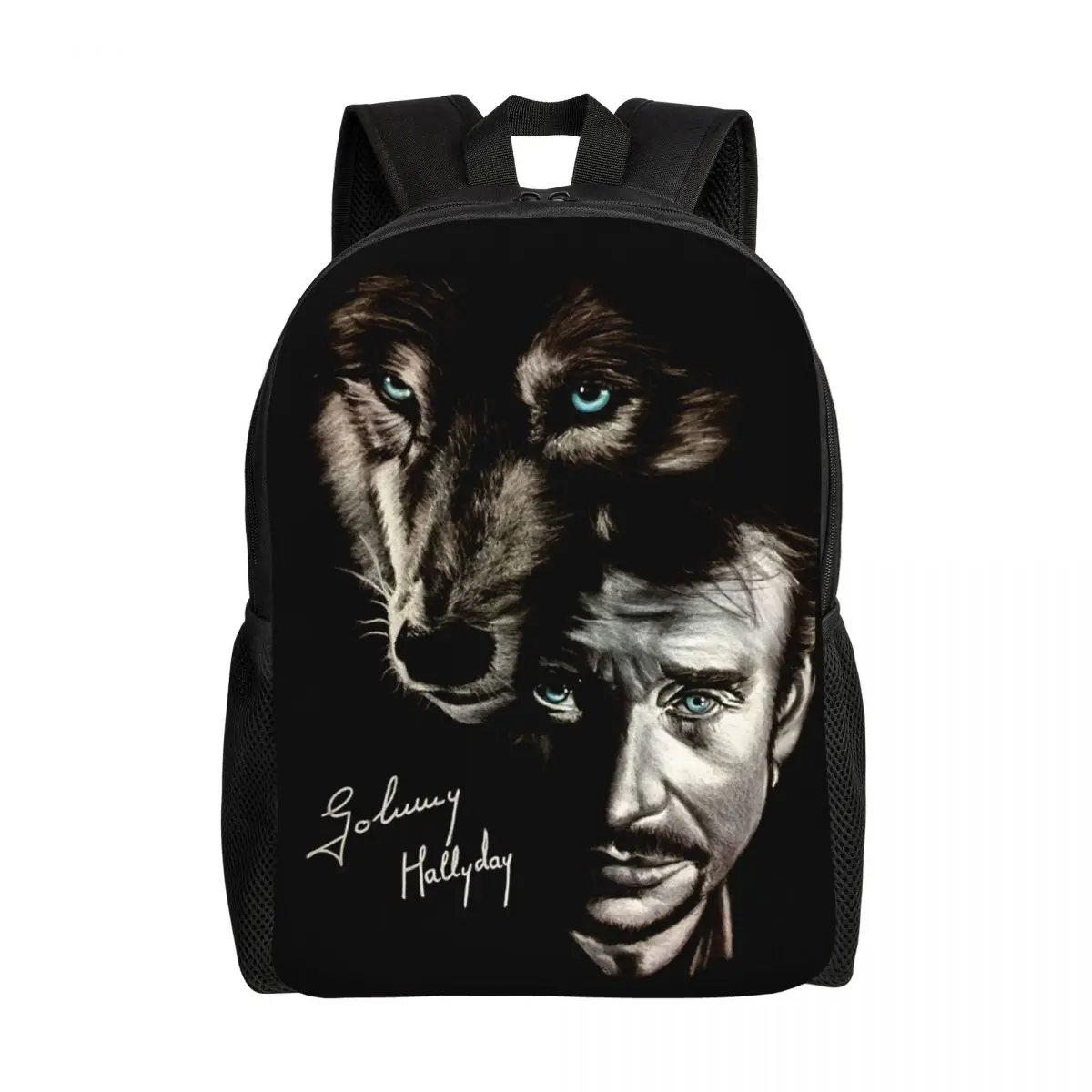 3D Printing Johnny Hallyday And Wolf Backpacks for France Singer Rock Star School College Bags Bookbag Fits 15 Inch Laptop
3D Printing Johnny Hallyday And Wolf Backpacks for France Singer Rock Star School College Bags Bookbag Fits 15 Inch Laptop