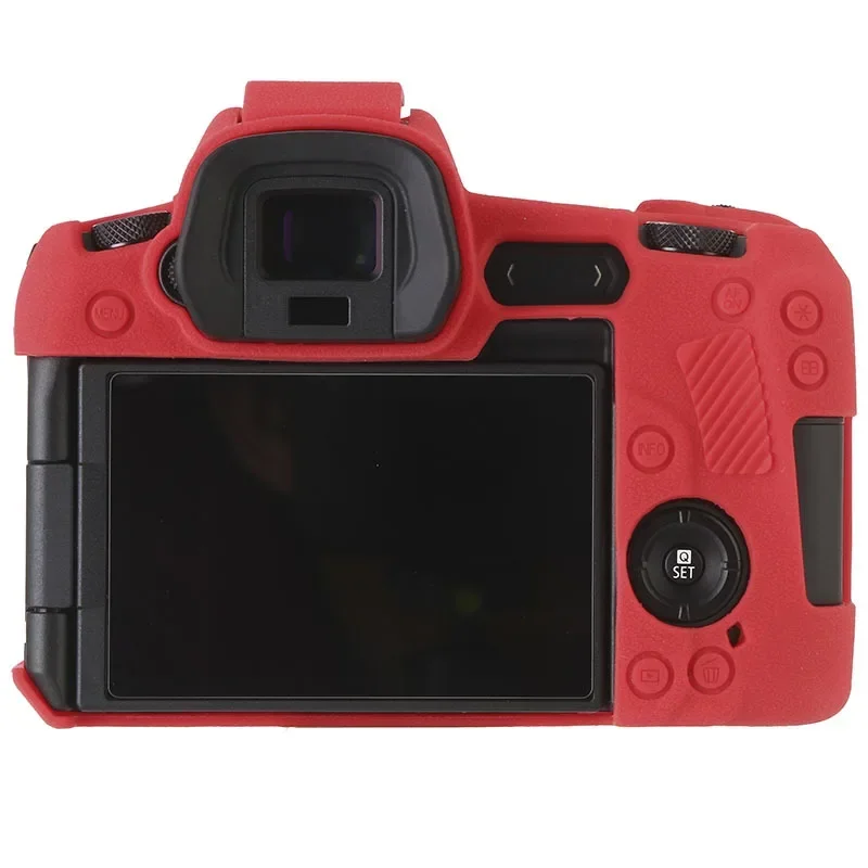 For Canon EOS R Mirrorless Camera Premium Silicone Anti-Drop Body Protective Case Bag With Free Tempered Film,
For Canon EOS R Mirrorless Camera Premium Silicone Anti-Drop Body Protective Case Bag With Free Tempered Film,
