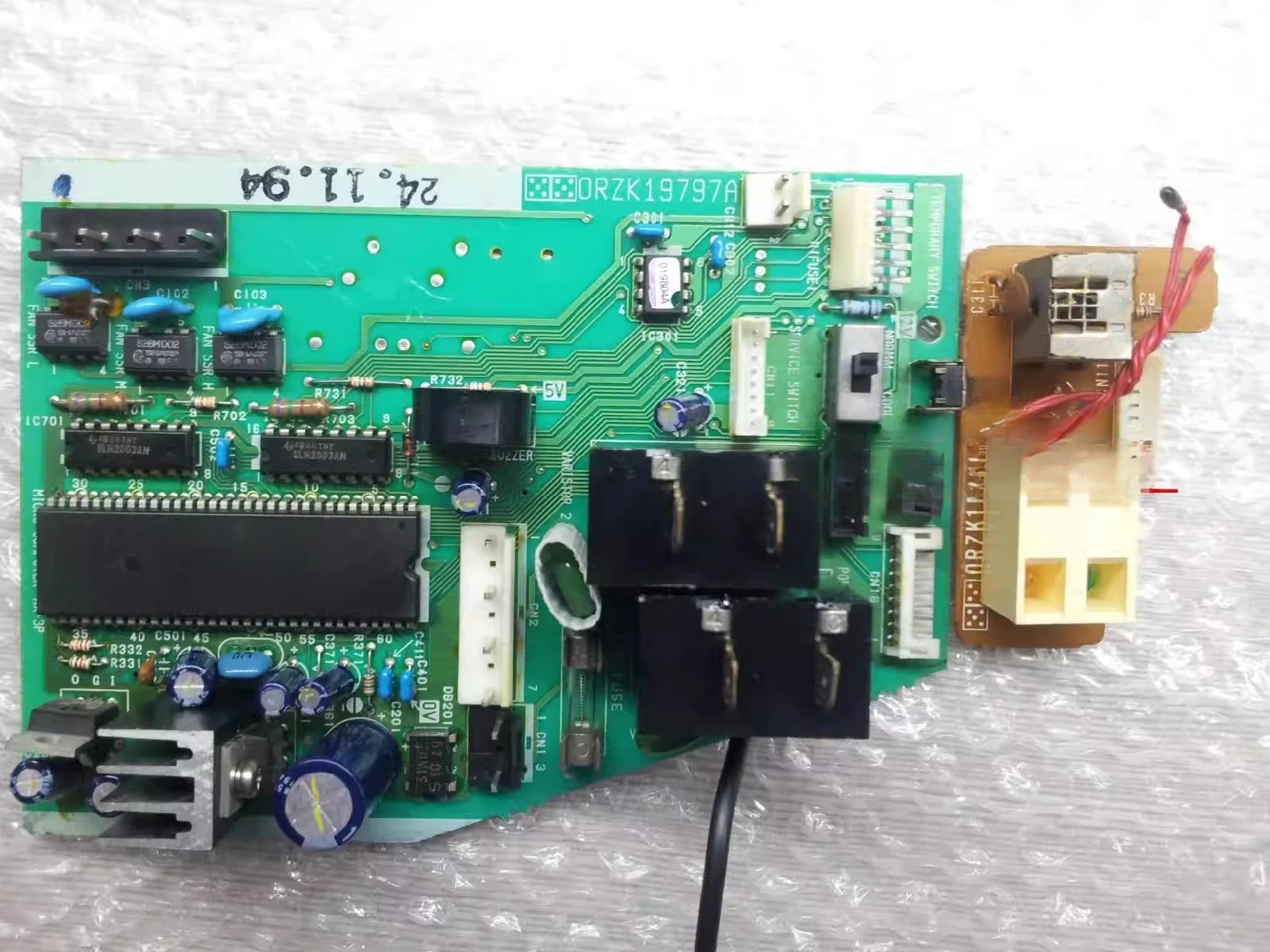 Applicable to Hitachi air conditioner internal circuit board ORZK19797A
Applicable to Hitachi air conditioner internal circuit board ORZK19797A