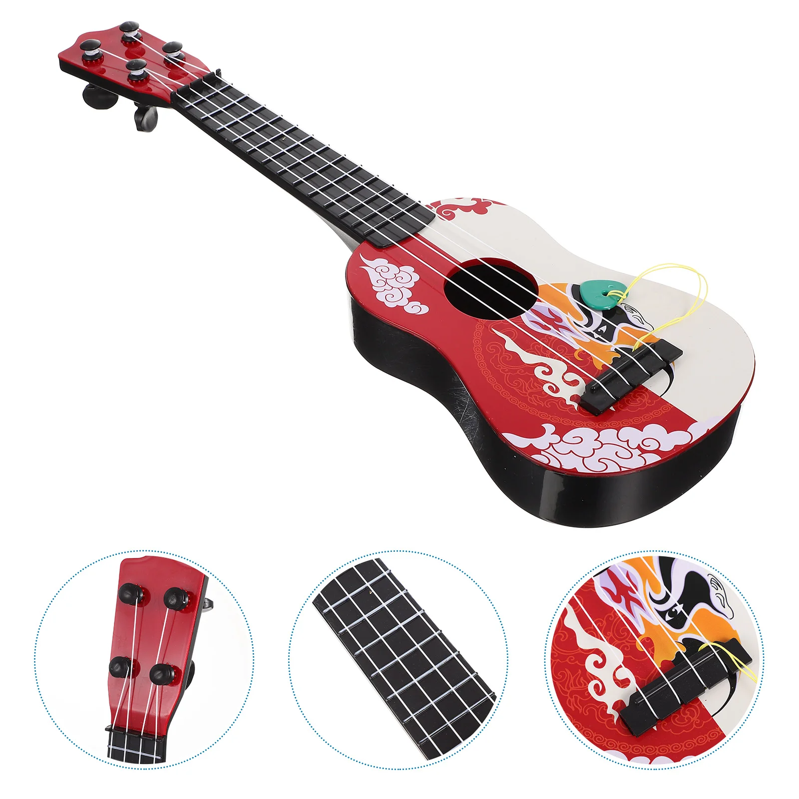 Simulation Ukulele Beginner Musical Instrument Guitar Model for Kids Mini Plastic Toy Plaything Abs Children Random Color
Simulation Ukulele Beginner Musical Instrument Guitar Model for Kids Mini Plastic Toy Plaything Abs Children Random Color