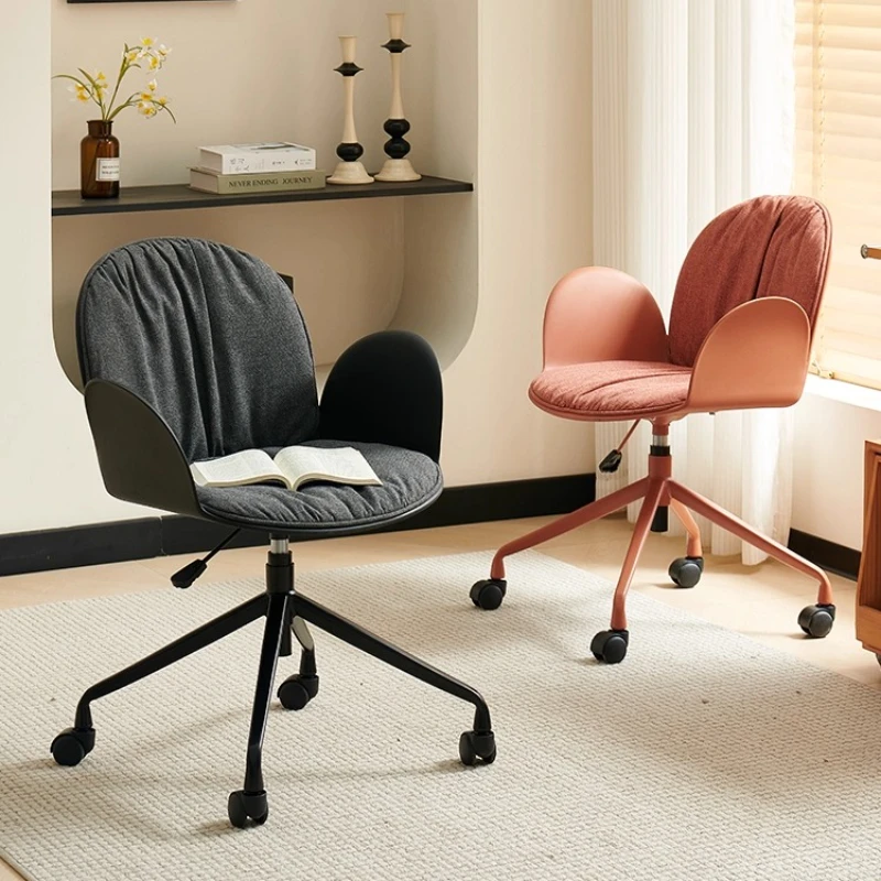 Simple Backrest Desk Chair, Comfortable Long-term Sitting Lumbar Support Adjustable Office Swivel Chair, Bedroom Makeup Chair
Simple Backrest Desk Chair, Comfortable Long-term Sitting Lumbar Support Adjustable Office Swivel Chair, Bedroom Makeup Chair