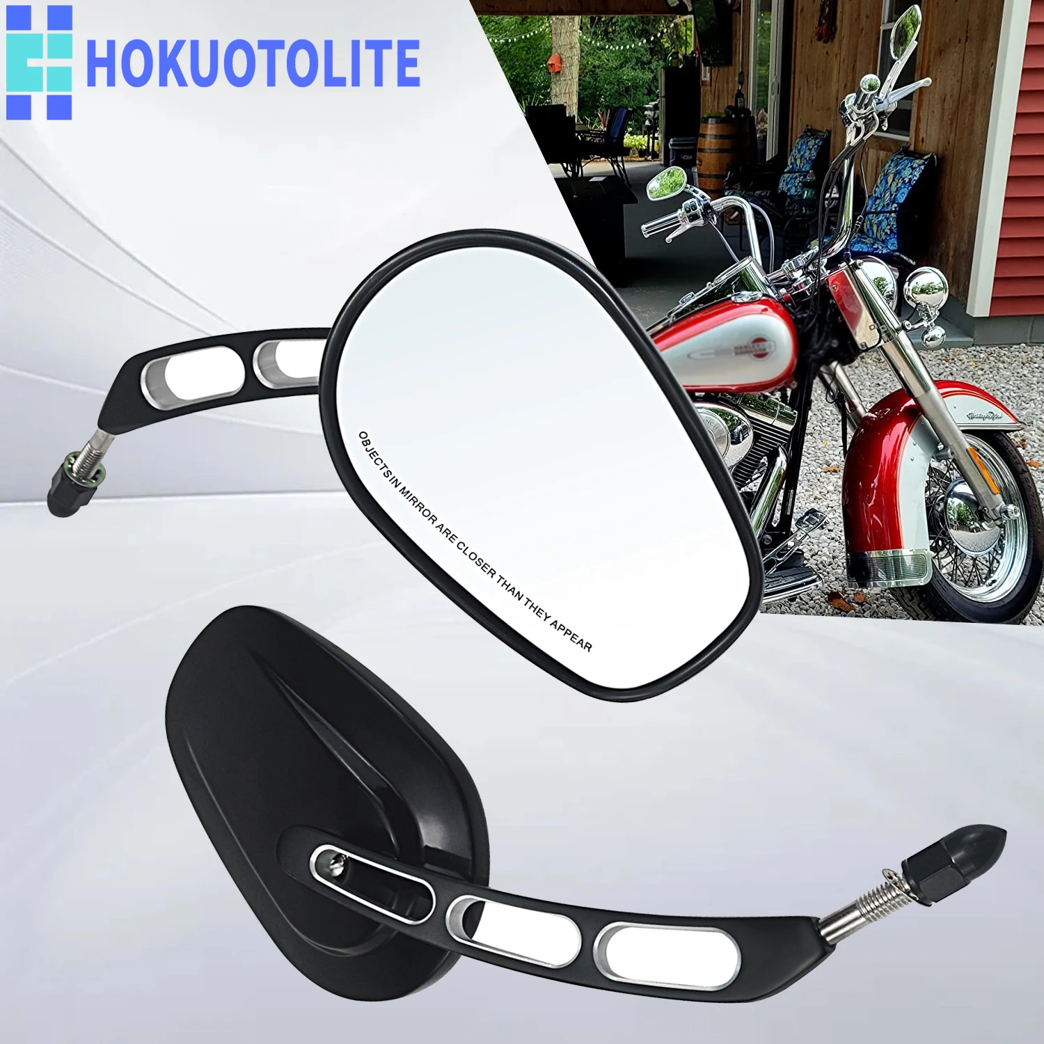 8mm Rear View Mirrors For Harley Touring Road King FLHR Street Glide FLHX Road Glide FLTRX Electra Glide FLHT Sportster Dyna
8mm Rear View Mirrors For Harley Touring Road King FLHR Street Glide FLHX Road Glide FLTRX Electra Glide FLHT Sportster Dyna