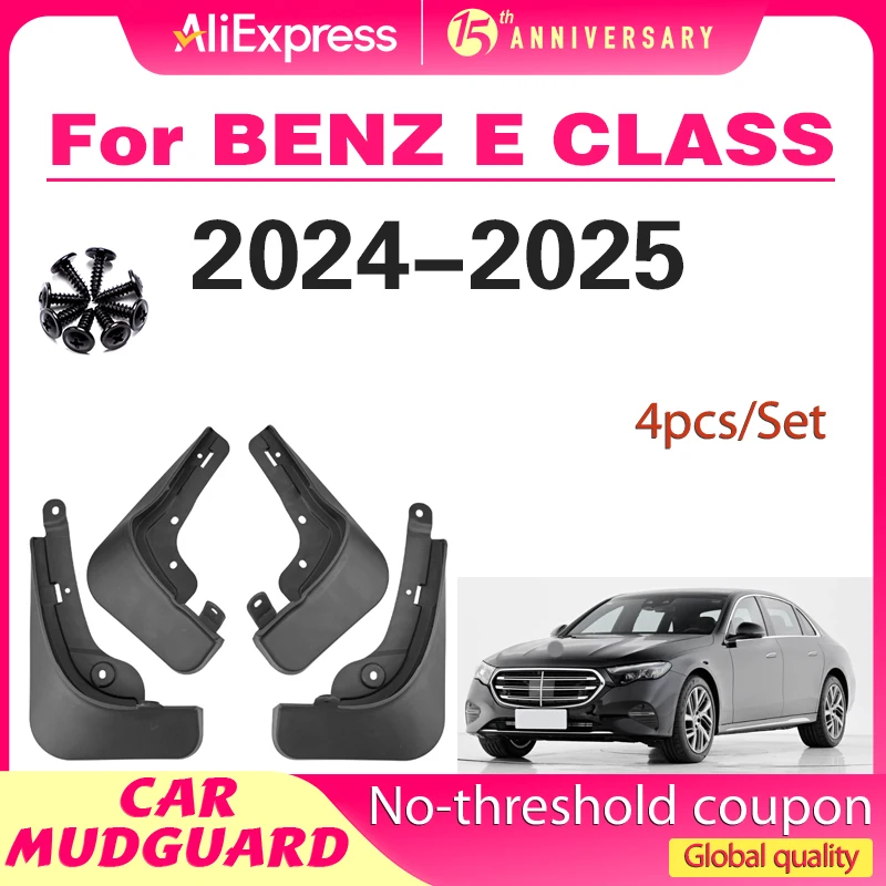 For Mercedes-Benz W214 E-Class 2024 2025 Car Accessories Mud Flaps Mudguards Fender Splash-proof Splash Guards Flap Auto Parts
For Mercedes-Benz W214 E-Class 2024 2025 Car Accessories Mud Flaps Mudguards Fender Splash-proof Splash Guards Flap Auto Parts