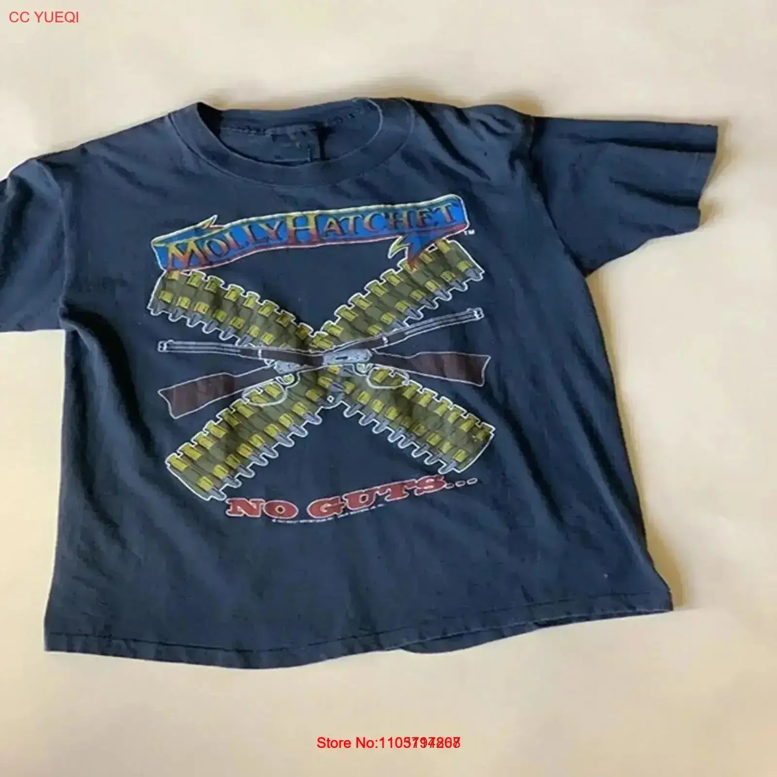 Классическая черная хлопковая футболка Molly Hatchet T в стиле рубашки NH16517, винтажный стираный топ для повседневной носки, универсальный слегка
Классическая черная хлопковая футболка Molly Hatchet T в стиле рубашки NH16517, винтажный стираный топ для повседневной носки, универсальный слегка