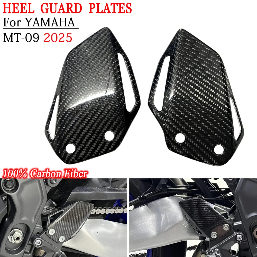 For YAMAHA MT09 MT-09 2025 New 100% Carbon Fiber Motorcycle Heel Guard Plates Foot Rests Accessories
For YAMAHA MT09 MT-09 2025 New 100% Carbon Fiber Motorcycle Heel Guard Plates Foot Rests Accessories