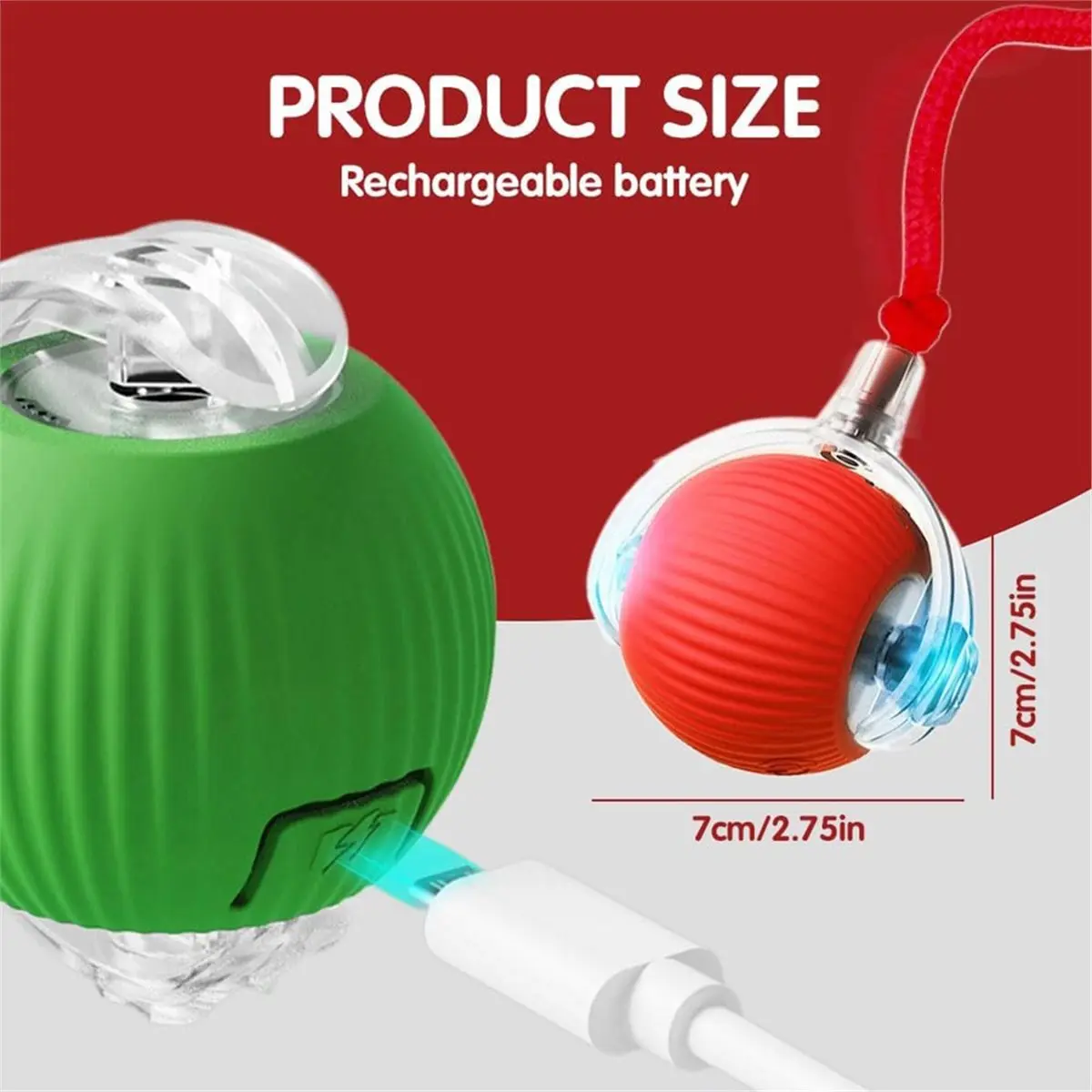 НОВИНКА 2026: Умная интерактивная игрушка-мяч Yonynn для кошек и собак, идеально подходит для игр в помещении и развлечения питомцев
НОВИНКА 2026: Умная интерактивная игрушка-мяч Yonynn для кошек и собак, идеально подходит для игр в помещении и развлечения питомцев