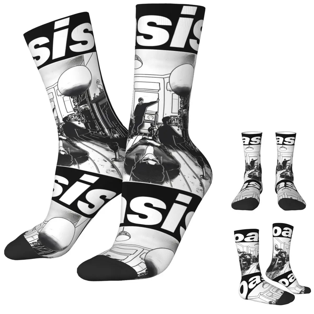 Мужские носки, повседневные носки Definitely Maybe Rock Band, полиэстер, спортивные женские носки O-Oasis, весна-лето, осень-зима
Мужские носки, повседневные носки Definitely Maybe Rock Band, полиэстер, спортивные женские носки O-Oasis, весна-лето, осень-зима