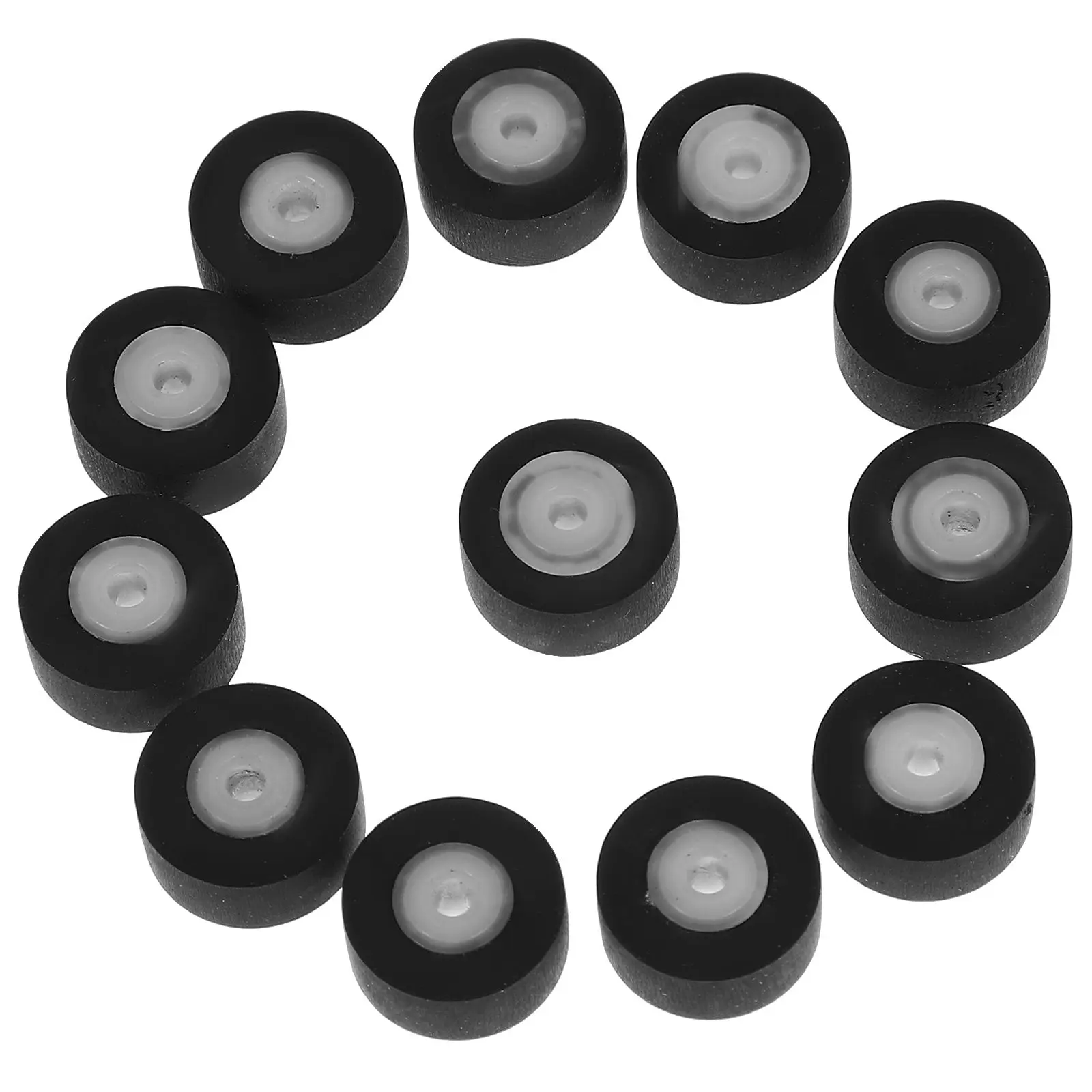 12pcs Rubber Pressure Roller 13x6 3x8 3x2 0mm for Tape Recorder Audio Video Machine Repair Pinch Wheel Bearings Cassette Player
12pcs Rubber Pressure Roller 13x6 3x8 3x2 0mm for Tape Recorder Audio Video Machine Repair Pinch Wheel Bearings Cassette Player