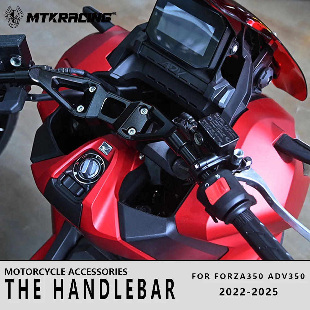 MTKRACING For HONDA FORZA 350 ADV 350 2022-2025 Motorcycles Separate Handlebars Handlebar Modification Parts
MTKRACING For HONDA FORZA 350 ADV 350 2022-2025 Motorcycles Separate Handlebars Handlebar Modification Parts