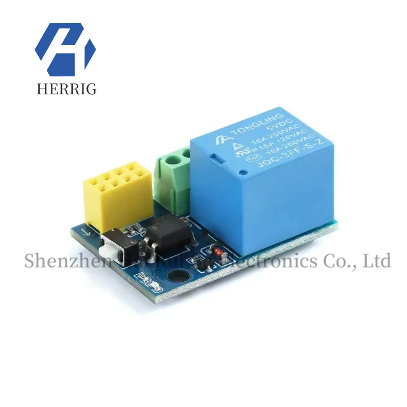 ESP8266 ESP-01/01S WIFI Relay Module Smart Outlet, New Version
ESP8266 ESP-01/01S WIFI Relay Module Smart Outlet, New Version