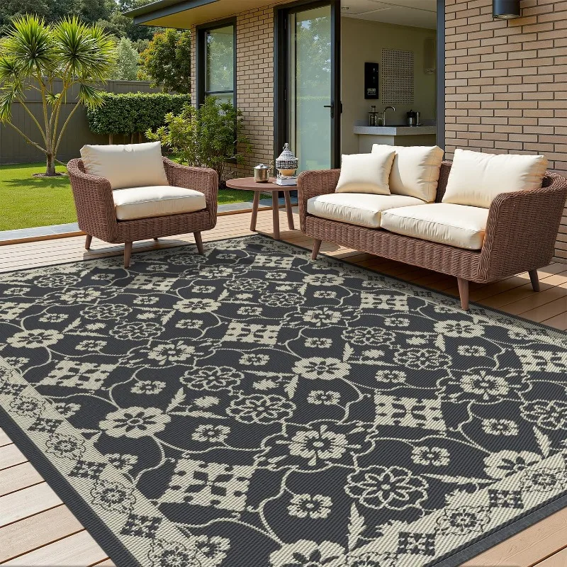 Floral Outdoor Rug 9x12 Reversible-Waterproof Outdoor Carpet-Quick Dry Patio Rug Outside Rug-Outdoor
Floral Outdoor Rug 9x12 Reversible-Waterproof Outdoor Carpet-Quick Dry Patio Rug Outside Rug-Outdoor