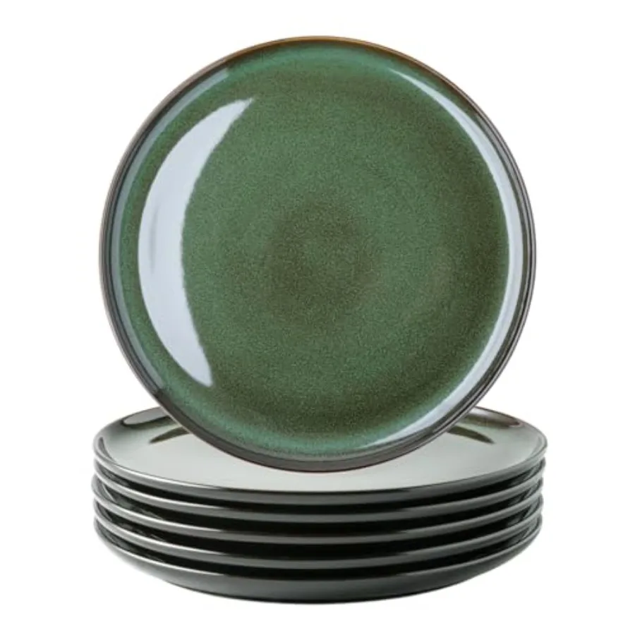 Ceramic Dner Plates Set of, Reactive Glaze Porcelain Plates, Modern Shape Dnerware Dishes Set Kitchen, MicrowaveandDishwasheran
Ceramic Dner Plates Set of, Reactive Glaze Porcelain Plates, Modern Shape Dnerware Dishes Set Kitchen, MicrowaveandDishwasheran