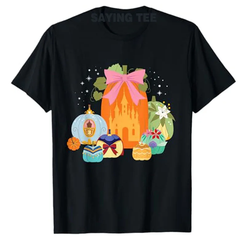Princess Pumpkins Autumn T-Shirt Pumpkin Castle Fall Graphic Outfit Fashion Short Sleeve Blouses Cute Thanksgiving Saying Tee
Princess Pumpkins Autumn T-Shirt Pumpkin Castle Fall Graphic Outfit Fashion Short Sleeve Blouses Cute Thanksgiving Saying Tee