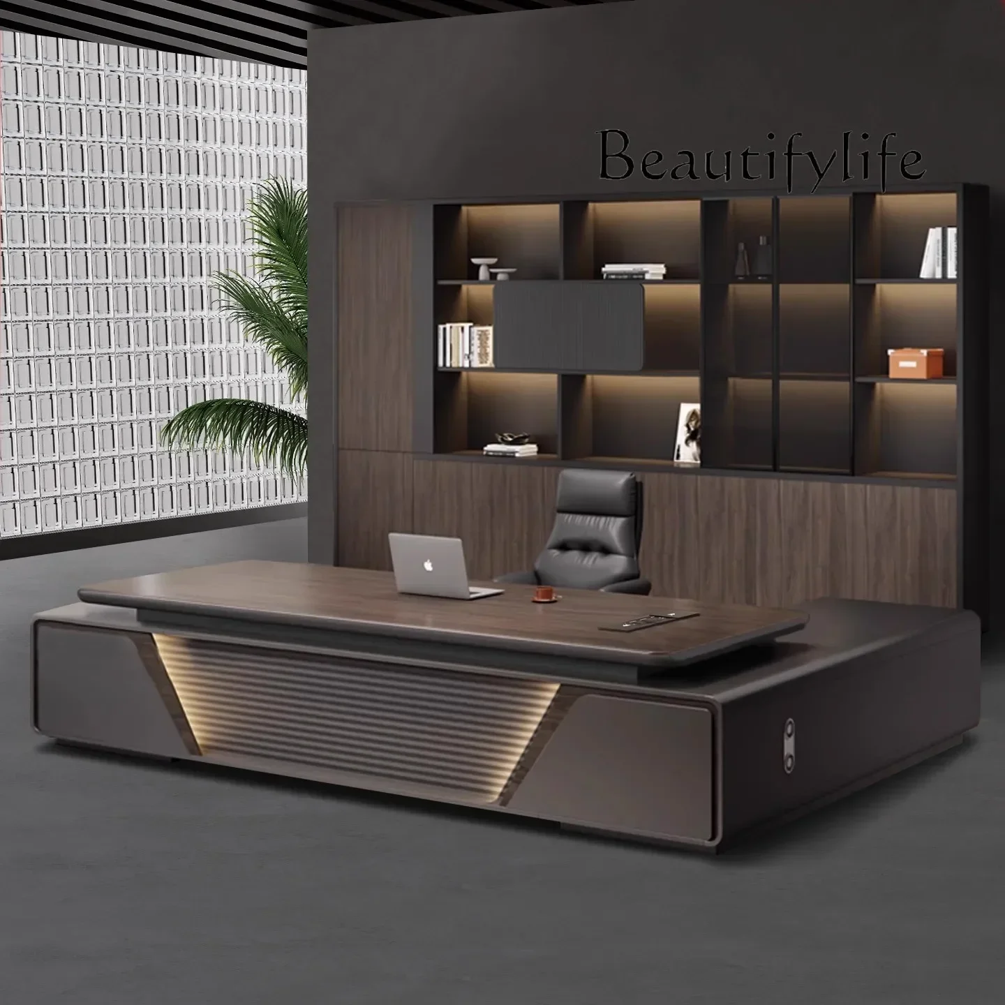 Заводская акция J Nice Boss Офисный стол и стул Комбинация президентского стола Простой современный свет Роскошная краска Большой класс
Заводская акция J Nice Boss Офисный стол и стул Комбинация президентского стола Простой современный свет Роскошная краска Большой класс