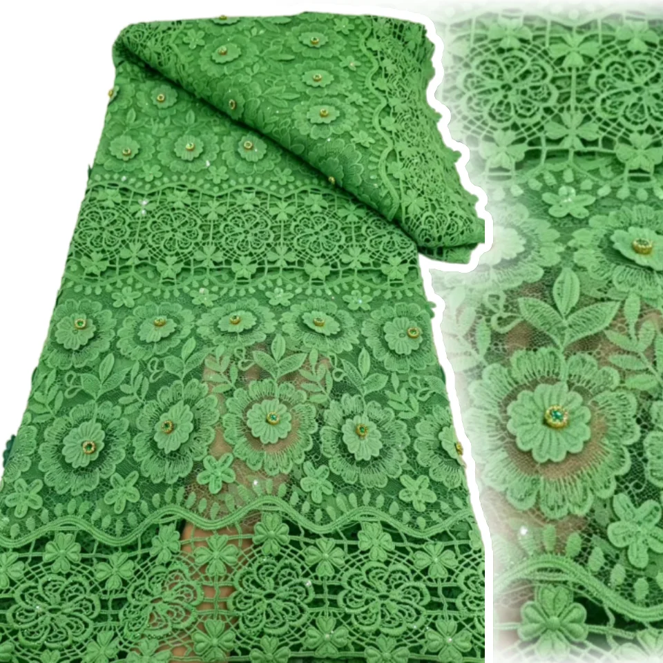 African Water Soluble Cotton Braided Rope Lace Fabric 2026 Nigerian Stone Fabric Women's Party Dress Sewing Material 5Yards 2371
African Water Soluble Cotton Braided Rope Lace Fabric 2026 Nigerian Stone Fabric Women's Party Dress Sewing Material 5Yards 2371