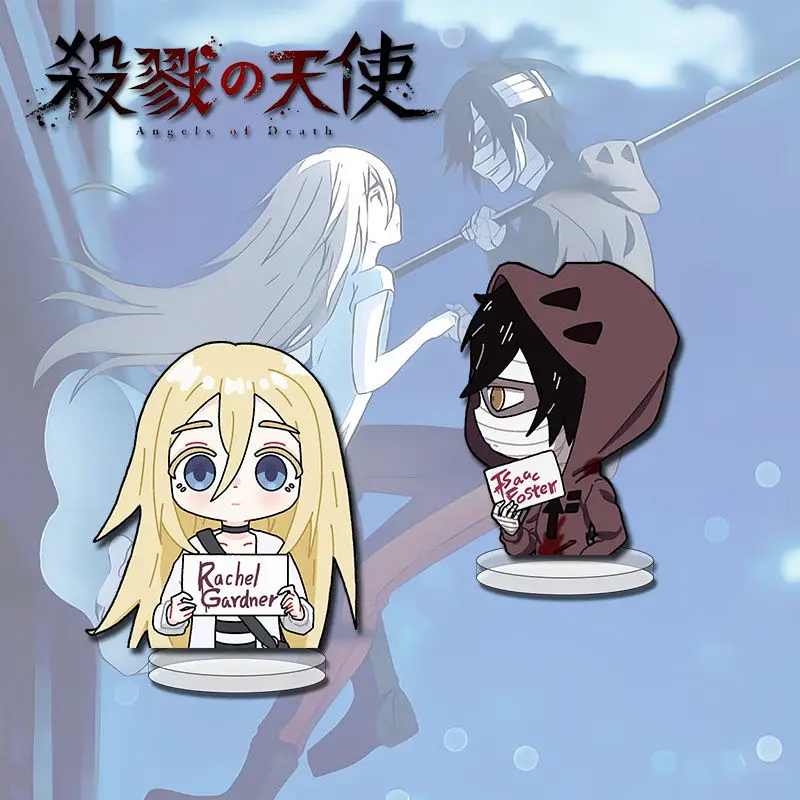 Angels of Death Anime Figures Stand Model Plate Isaac·Foster Plate Desk Decor Standing Kids Friends Gift Fan Collection Ornament
Angels of Death Anime Figures Stand Model Plate Isaac·Foster Plate Desk Decor Standing Kids Friends Gift Fan Collection Ornament