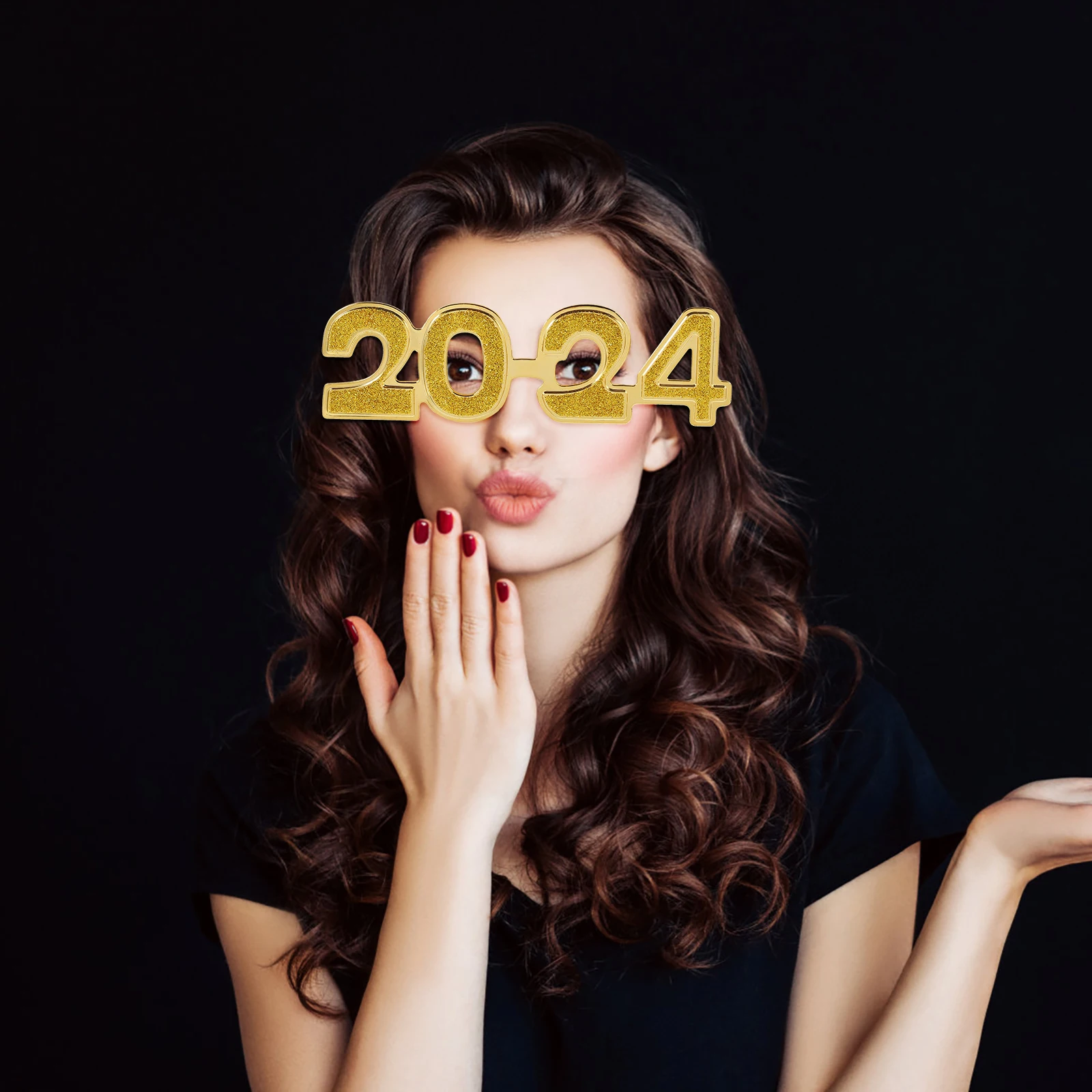 2024 New Year Party Eyeglasses Props Funny Dancing Sunglasses Golden Adult Size Wear Resistance Practical Bright Stylish Visual
2024 New Year Party Eyeglasses Props Funny Dancing Sunglasses Golden Adult Size Wear Resistance Practical Bright Stylish Visual
