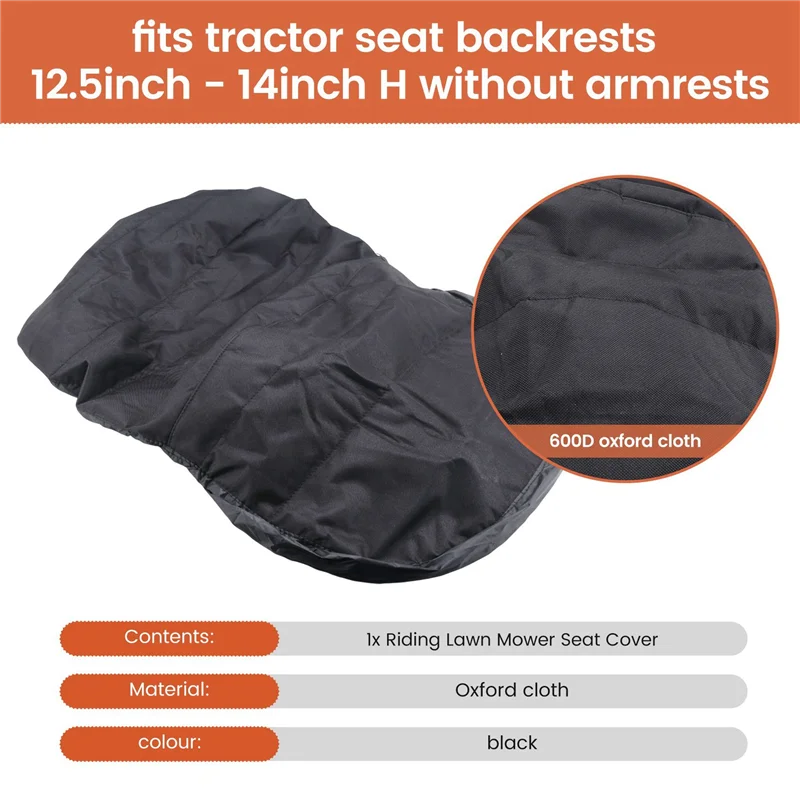 4X Universal Riding Lawn Mower Tractor Seat Cover Padded Comfort Pad Storage Pouch Medium
4X Universal Riding Lawn Mower Tractor Seat Cover Padded Comfort Pad Storage Pouch Medium