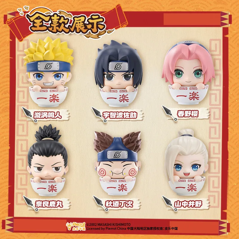 Uchiha Sasuke, Haruno Sakura, Hyuga Hinata Ramen Time Series Blind Box Chibi Figure Named Anime Collectible Merchandise
Uchiha Sasuke, Haruno Sakura, Hyuga Hinata Ramen Time Series Blind Box Chibi Figure Named Anime Collectible Merchandise