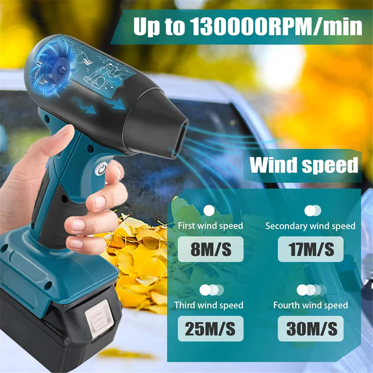 PA-Mini Jet Blower Portable Violent Turbo Fan for 18V Battery Cordless High Speed Handheld Fan for KeyBoard
PA-Mini Jet Blower Portable Violent Turbo Fan for 18V Battery Cordless High Speed Handheld Fan for KeyBoard
