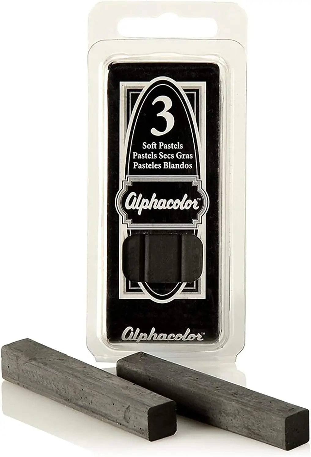 Soft Pastels and Charcoal Set, 3-Piece Pack for Artistic Creations
Soft Pastels and Charcoal Set, 3-Piece Pack for Artistic Creations