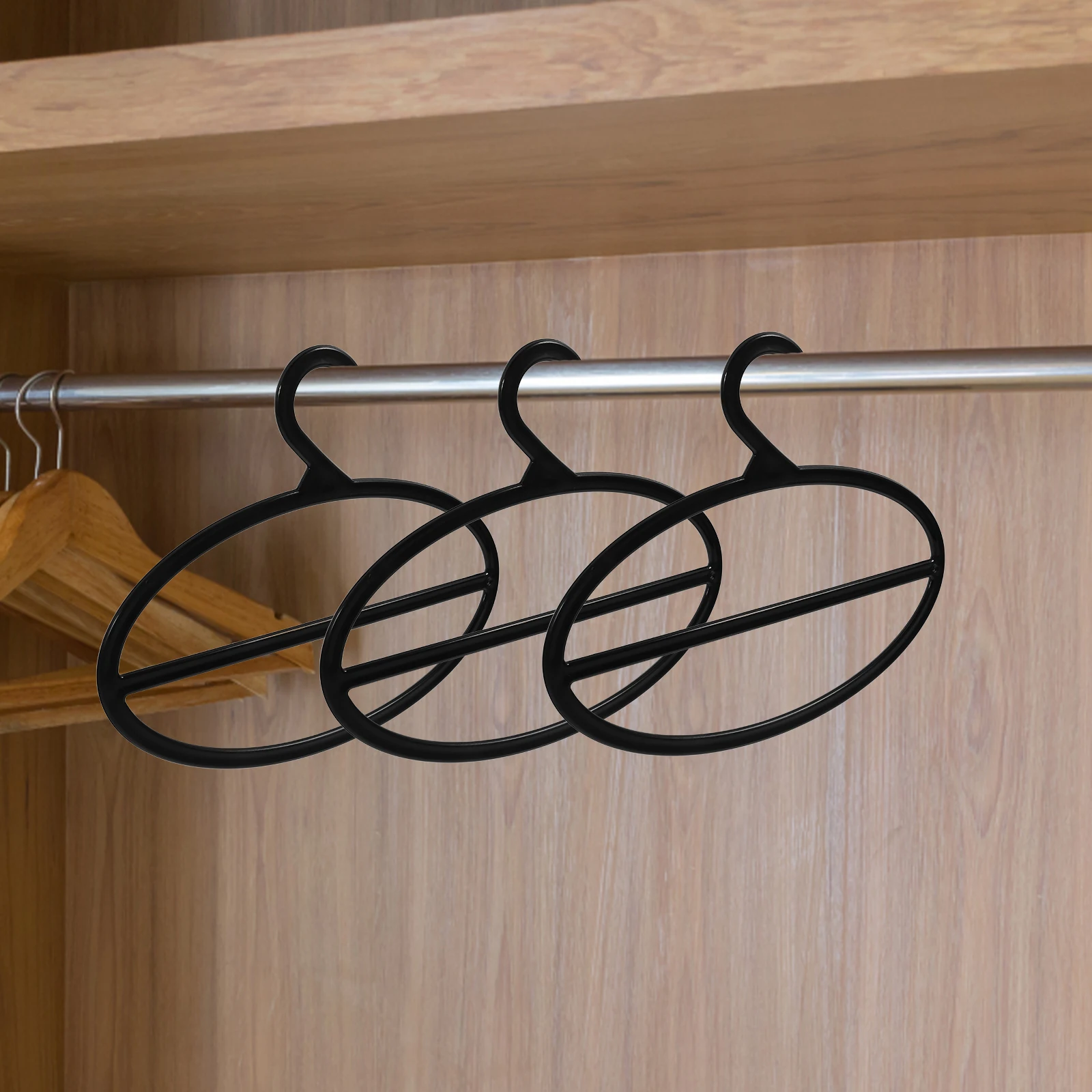 10 Pcs Hanging Rotary Plastic Scarf Holder Rack for Closet Clothes Storage Organizer Space Saving Hanger Display
10 Pcs Hanging Rotary Plastic Scarf Holder Rack for Closet Clothes Storage Organizer Space Saving Hanger Display