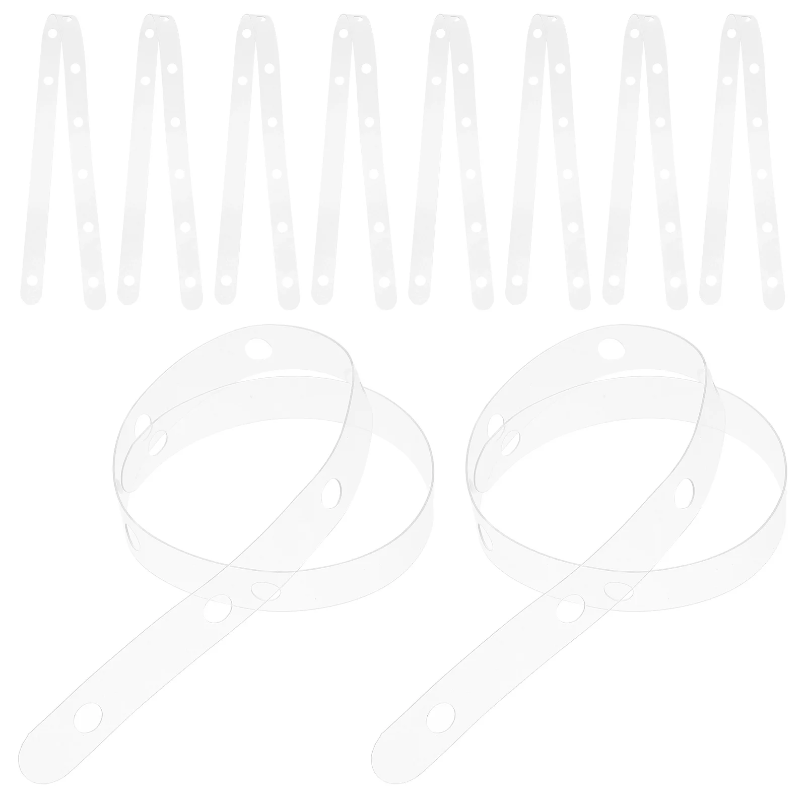 10pcs Clothing Display Strips Plastic Organizer Space Saving Hanger Connector Strip Wardrobe Display Small Space Storage Clear
10pcs Clothing Display Strips Plastic Organizer Space Saving Hanger Connector Strip Wardrobe Display Small Space Storage Clear