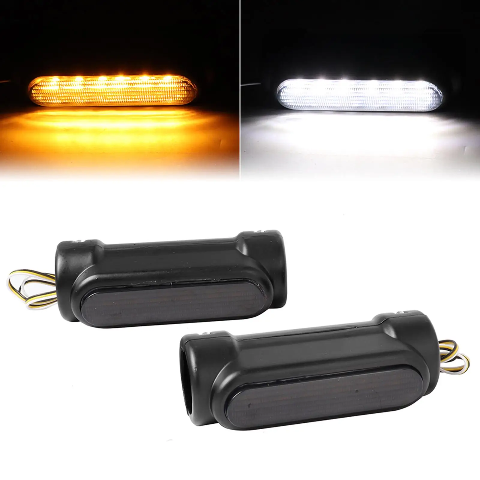 Bike Handlebar End Light Motorcycle Highway Bar LED Lamp White Yellow Amber for Touring Motorbike Crash Bar Accessories
Bike Handlebar End Light Motorcycle Highway Bar LED Lamp White Yellow Amber for Touring Motorbike Crash Bar Accessories