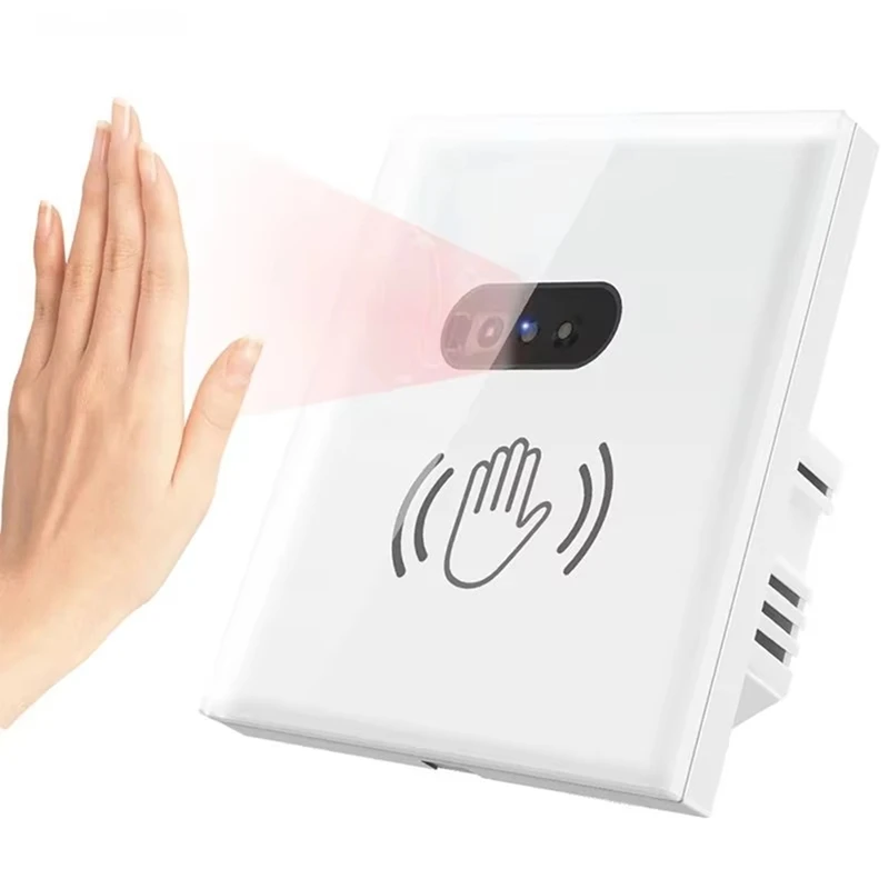 FULL-Infrare Wall Smart Light Switch IR Sensor No Need Touch AC110-240V EU Glass Screen Panel Switch Electrical EU Plug
FULL-Infrare Wall Smart Light Switch IR Sensor No Need Touch AC110-240V EU Glass Screen Panel Switch Electrical EU Plug