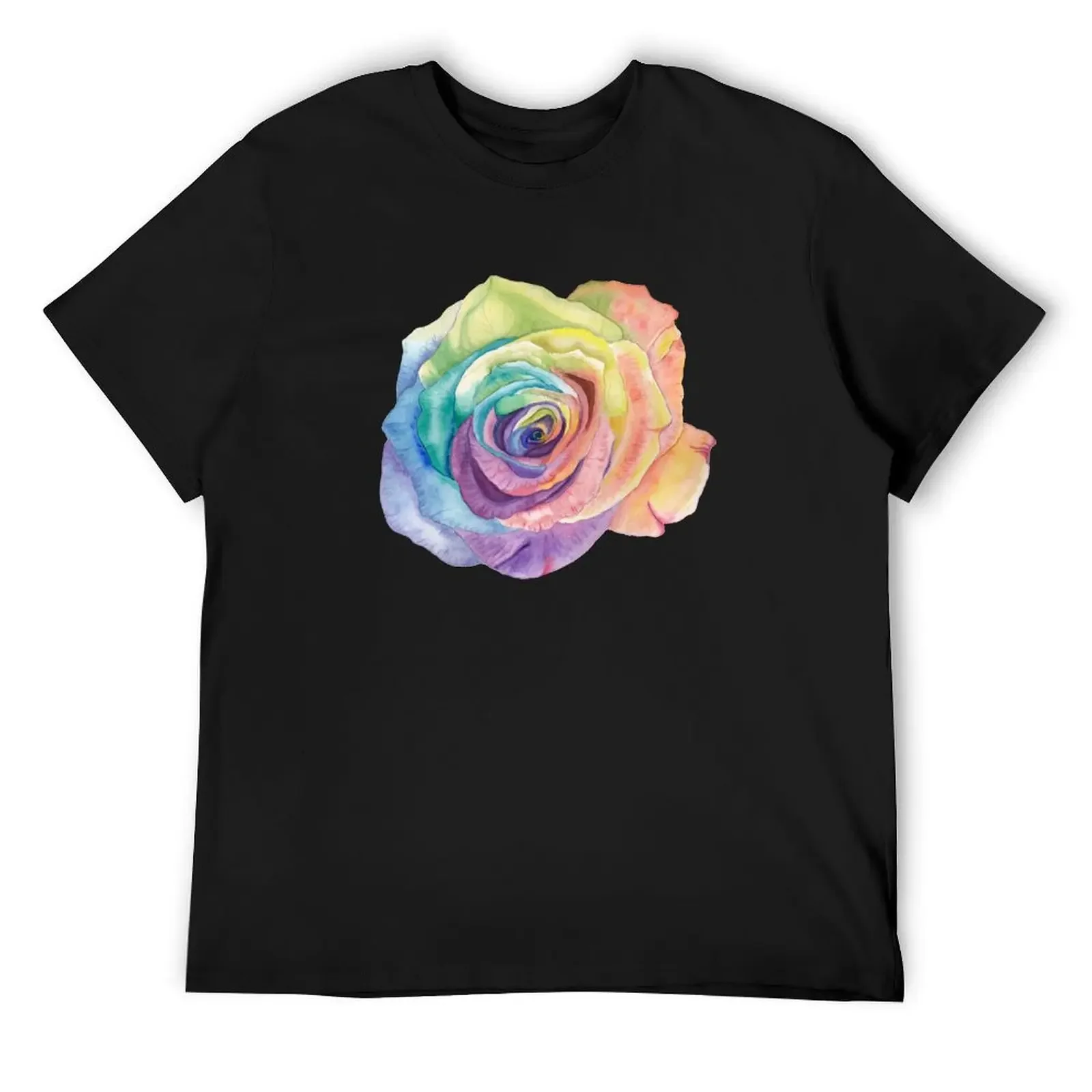 Rainbow Rose Print T-Shirt designer shirts customs design your own t shirts for men pack
Rainbow Rose Print T-Shirt designer shirts customs design your own t shirts for men pack