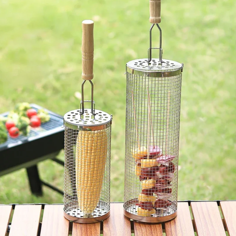 1 Set Stainless Steel BBQ Cage Outdoor Camping Smoke Cage Round Portable BBQ Basket Safety Material Festival Gathering
1 Set Stainless Steel BBQ Cage Outdoor Camping Smoke Cage Round Portable BBQ Basket Safety Material Festival Gathering