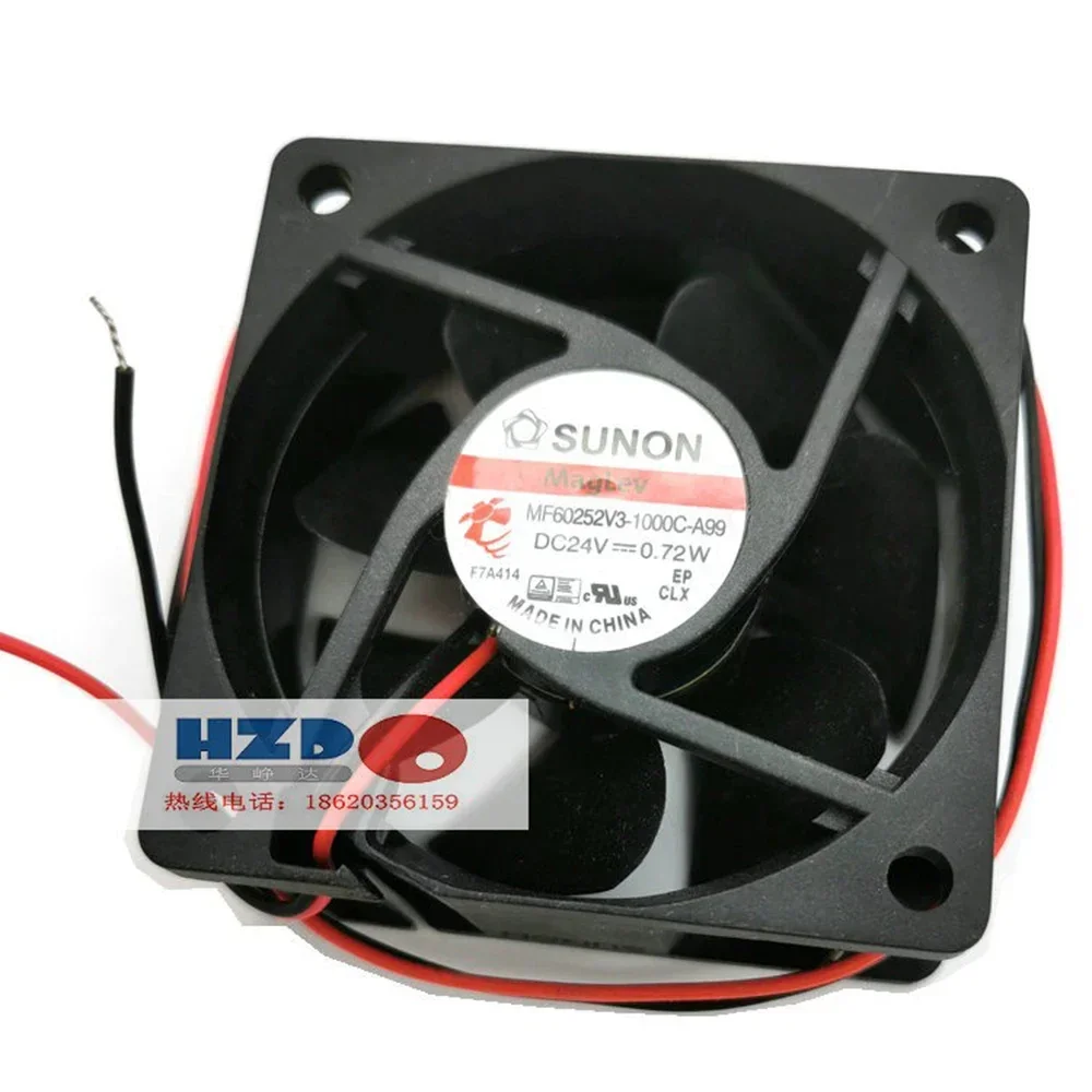 for sunon MF60252V3-1000C-A99 Cooling fan 60*60*25MM DC24V MF60252V3
for sunon MF60252V3-1000C-A99 Cooling fan 60*60*25MM DC24V MF60252V3