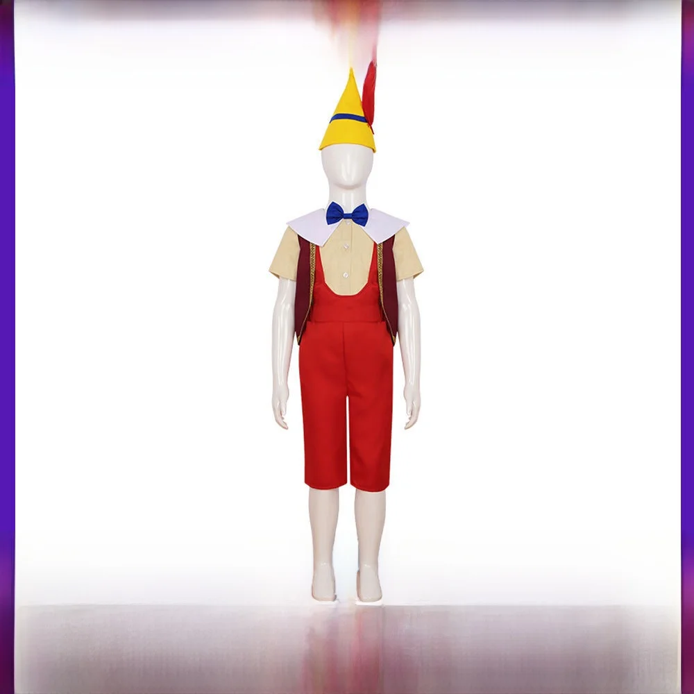 Halloween Pinochio Long Nose Cosplay Costume Stage Performance Photography Outfit Wooden Puppet Encounter Traditional Chinese...
Halloween Pinochio Long Nose Cosplay Costume Stage Performance Photography Outfit Wooden Puppet Encounter Traditional Chinese...